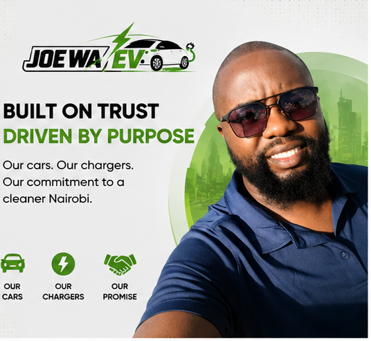 Built on trust, driven by purpose — our cars, chargers and promise