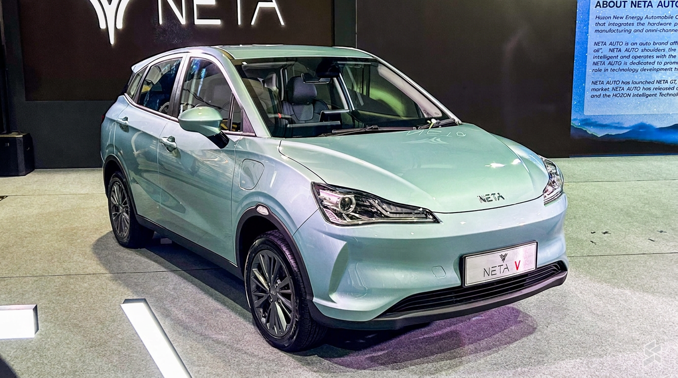 Neta V SUV EV electric rental car in Nairobi