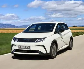 BYD Dolphin Sedan EV electric rental car in Nairobi